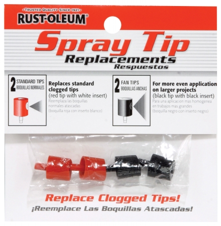 Rustoleum 7898000 4 Pack Replacement Spray Tips