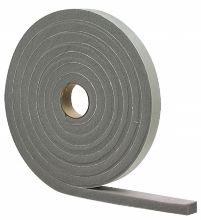 M-d Products 02311 .5 In. X 10 Ft. Gray Waterproof & Airtight Foam Tape Weather Stri