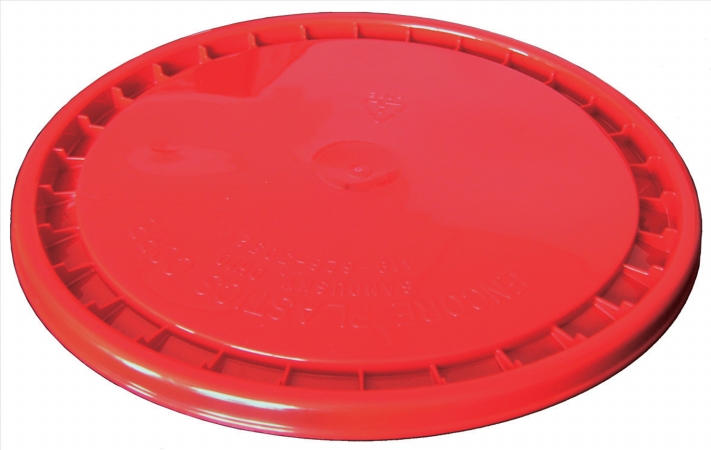 5 Gallon & 3.5 Gallon Red Snap On Lid