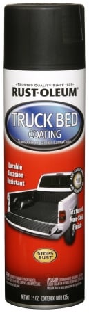 Rustoleum 248914 15 Oz Black Automotive Truck Bed Coating Spray Paint - Pack Of 6