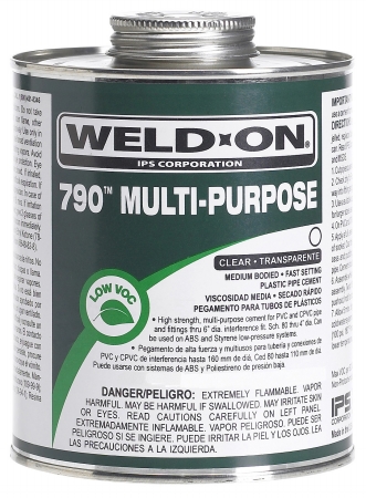 10259 .5 Pint Clear 790 Multi-purpose Cement