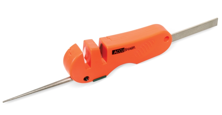 Fortune Products 028c Fortune Products 028c Orange Accusharp 4 In 1 Knife & Tool Sharpener
