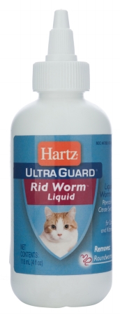 Hartz 14108 Hartz 14108 4 Oz Ultra Guard Rid Worm Liquid