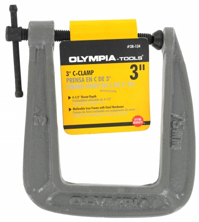 Olympia Tool 38-134 Olympia Tool 38-134 3 In. X 4.5 In. C-clamp