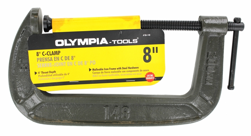 Olympia Tool 38-148 Olympia Tool 38-148 8 In. X 4 In. C-clamp