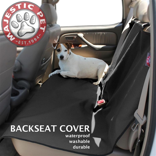 788995000112 Black Universal Waterproof Back Seat Cover