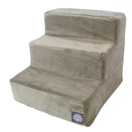 788995675099 3 Step Stone Suede Pet Stairs