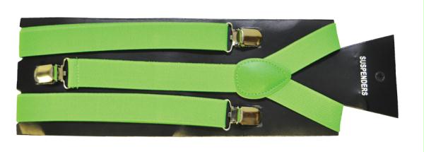 Sa10419 Suspender Neon Green