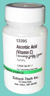 13395 Ascorbic Acid - Vitamin C Lab Grade Crystal