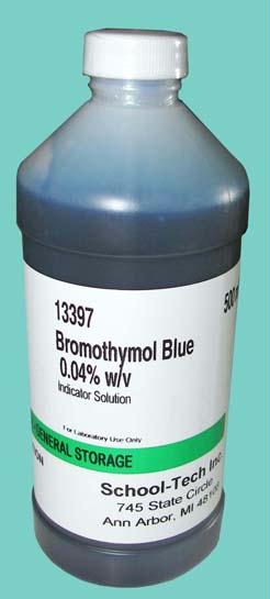 13397 Bromothymol Blue Indicator Solution 0.04 Percent - 500ml