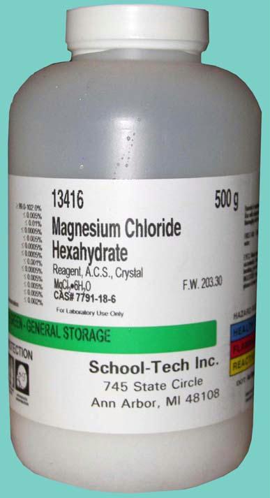 13416 Magnesium Chloride Reagent Crystal - 500g