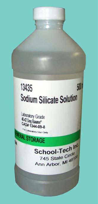 13435 Sodium Silicate Solution - Water Glass - 500ml