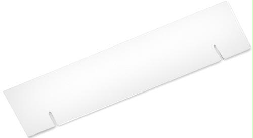 16645 Project Display Board Header - White