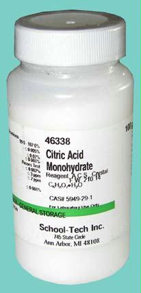 46338 Citric Acid Hydrous Lab Grade - 100g