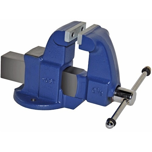 11035 3 1/2"w Jaw Industrial Machinist Stationary Base Bench Vise
