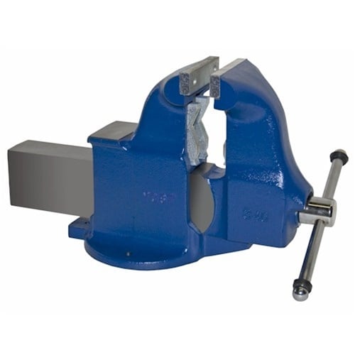 10134 6" Heavy Duty Combination Pipe And Bench Vise  Stationary Base