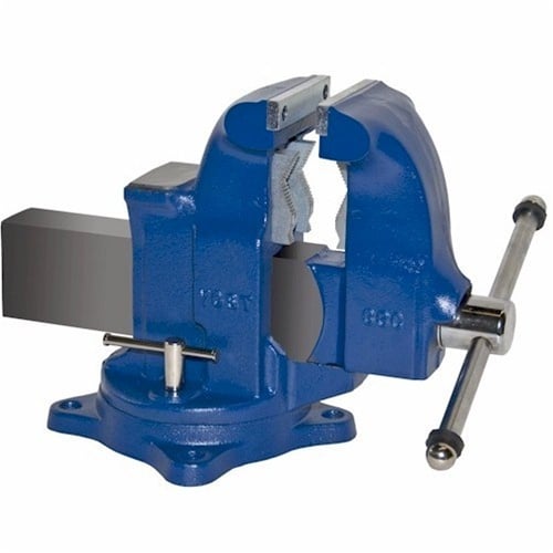 10033 5" Combination Pipe And Bench Vise - Swivel Base