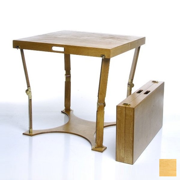 Cd3030-go Hand Crafted And Custom Finished Dining Folding Table - Golden Oak