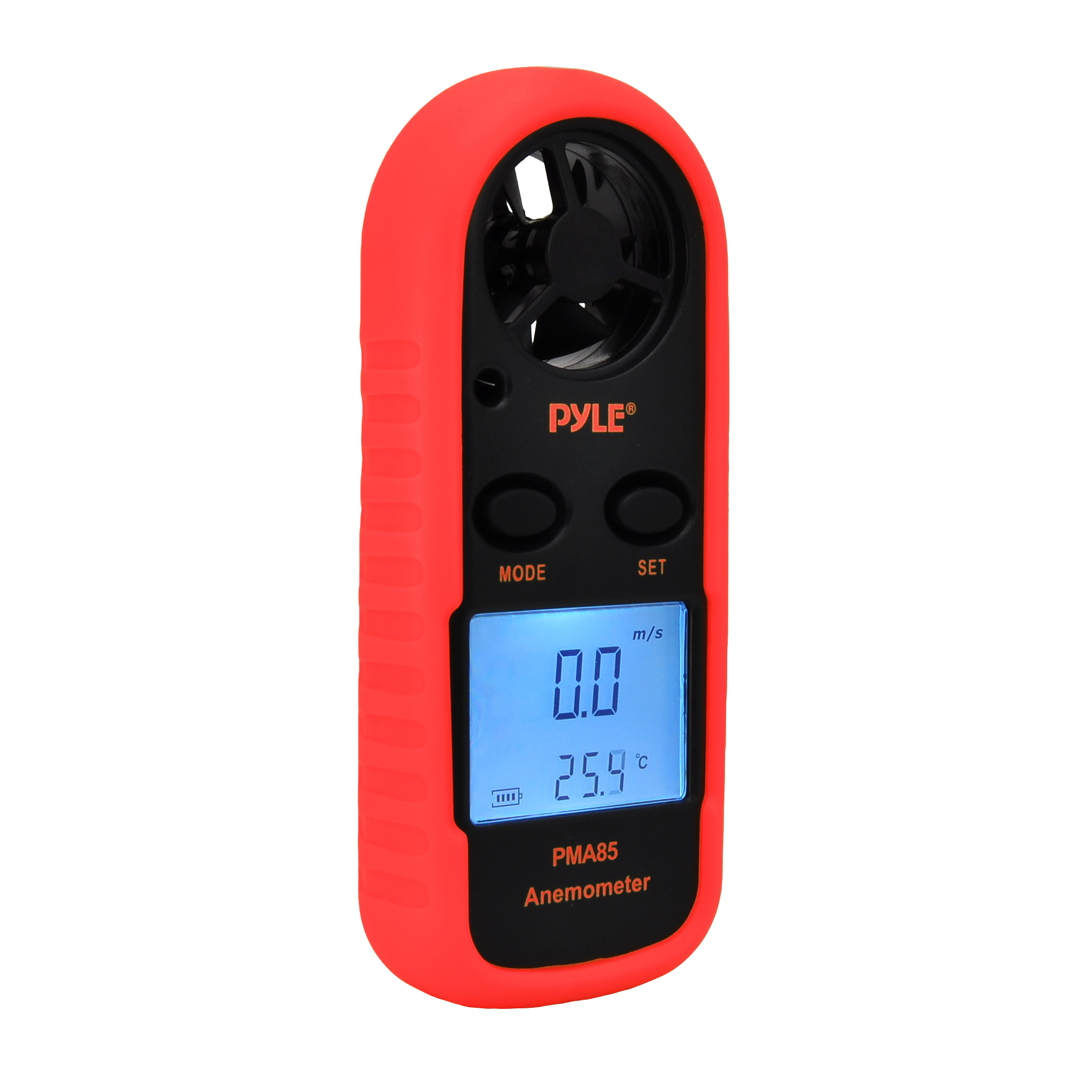 Pma85 Digital Anemometer - Measures Wind And Temperature