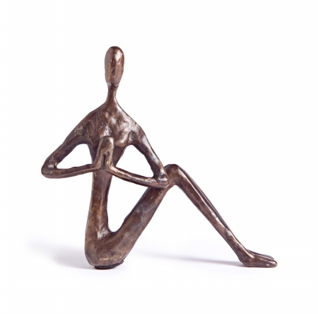 . Zd9082 Female Yoga Twist Sculpture