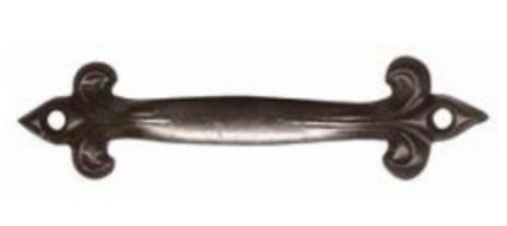 88-615 Orleans Drawer Pull Vintage Iron Finish