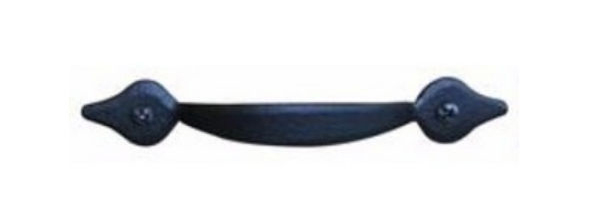88-616 Spade Drawer Pull - Black Powder Coat