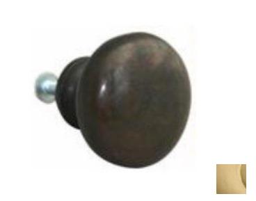 88-751 38mm Round Knob Faux Brass