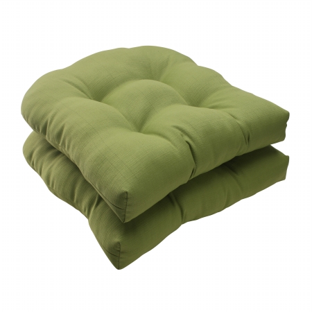 Forsyth Green Wicker Seat Cushion (set Of 2)