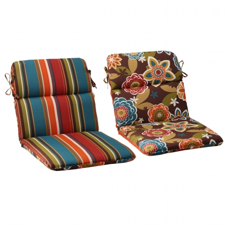 Annie|westport Reversible Rounded Corners Chair Cushion