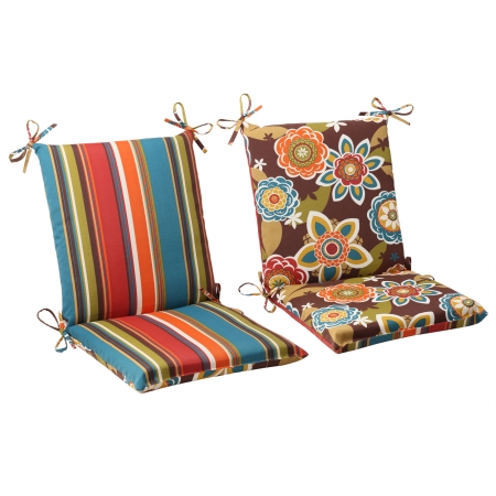 Annie|westport Reversible Squared Corners Chair Cushion