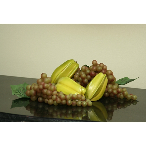 Distinctive Designs F-760 Fruit -clusters- Juicy Green Finger Grape Clusters - Pack Of 12