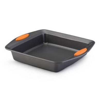 54074 Bakeware Oven Lovin Square 9-inch By 9-inch Square Cake Pan Gray