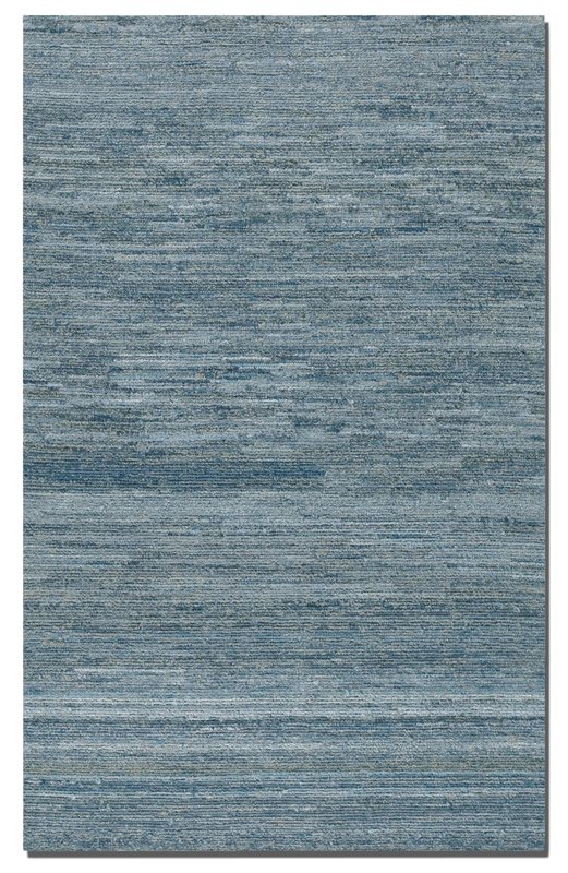 73013-8 Uttermost 8 X 10 Rescued Denim & Wool Rug - Rescued Denim And Undyed Wool