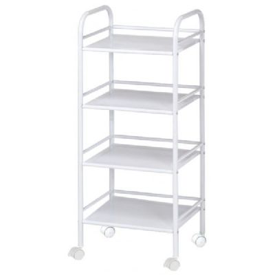 Sh4wh 4-shelf Storage Cart - White
