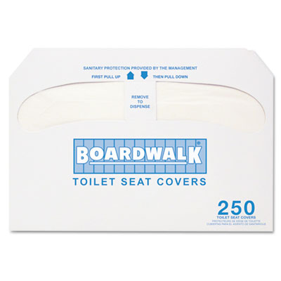 K-1000 Premium Half-fold Toilet Seat Covers 250 Covers-box 4 Boxes-carton