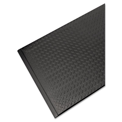 24020301diam Soft Step Supreme Anti-fatigue Floor Mat, 24 X 36, Black
