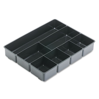 11906ros Extra Deep Desk Drawer Director Tray Plastic Black