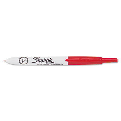 Sharpie 1735791 Retractable Ultra Fine Tip Permanent Marker 