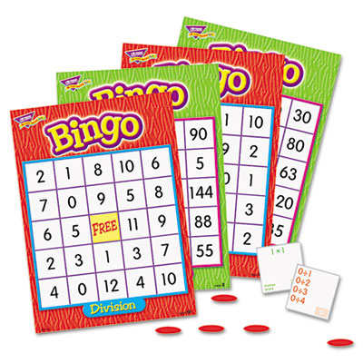 T6141 Bingo Game Multiplication And Division