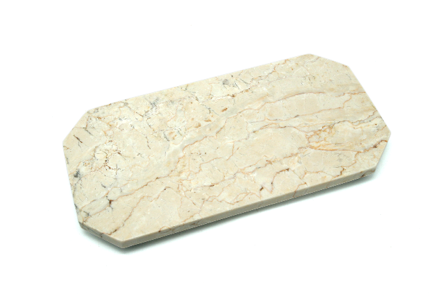 74762 Champagne Marble 12 In. X 6 In. Octagonal Cheese Board