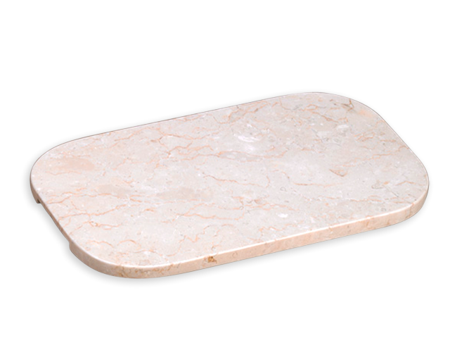 32510 Champagne Marble 15.75 In. X 9 In. Oval Board Champagne