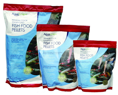 81006 Premium Color Enhancing Fish Food Pellets - 20 Kg