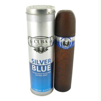 Cuba Silver Blue By Eau De Toilette Spray 3.3 Oz