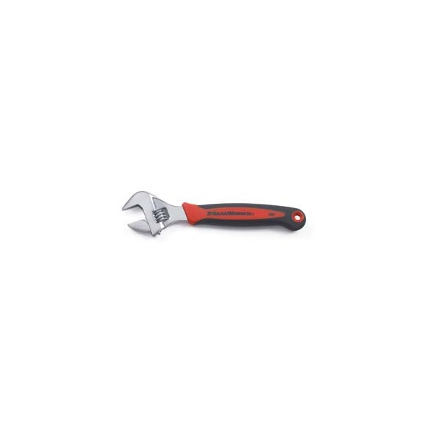 6 In. Adjustable Wrench With Cushion Grip