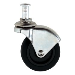 Whiteside Mfg WHI25BLACK 2.5 in. Caster Black Fits UAS Whiteside Mfg WHI25BLACK 2.5 in. Caster Black Fits UAS