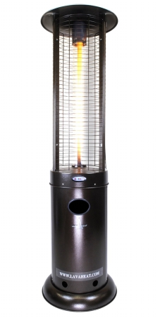 Lava Heat Italia 100015 OPUS G7 - 51,000 BTU Propane Commercial Flame Patio Heater