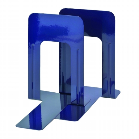 Soho Collection 9 In. Bookends Deluxe Blue