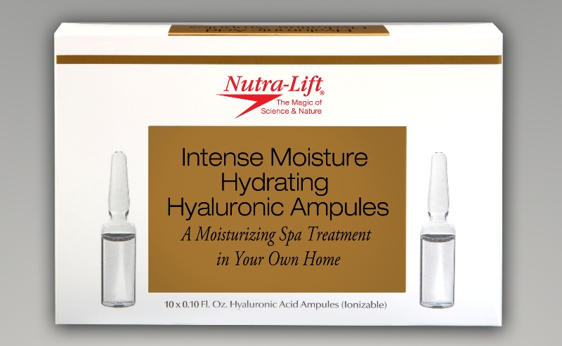 Skincare 676896000334 Hyaluronic Intense Moisture Amp. - 10-3ml
