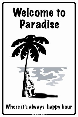 Aa103 Paradise Signs