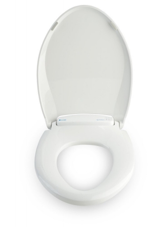 L60-rw Lumawarm Heated Nightlight Toilet Seat-round White